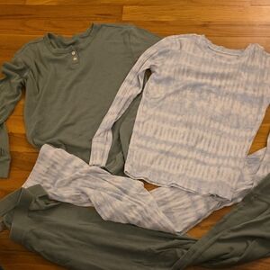 GAP Kids Blue Tie-Dye Cotton Top